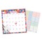 House of Turnowsky OFFICIAL | 2027 12 x 12 Inch (Hanging) 18 Months Monthly Square Wire-O Calendar | Sticker Sheet | July 2026 - December 2027 | Plato | Stationery Elegant Exclusive
